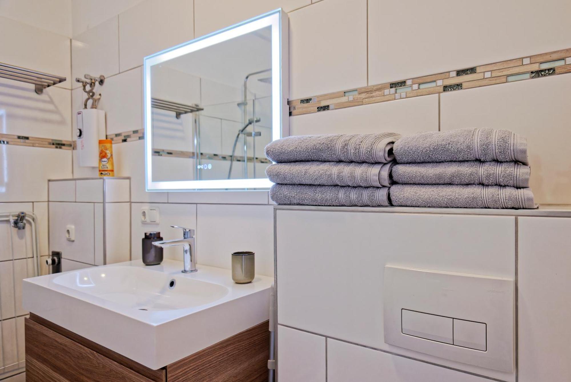 Modern Family Apartment In Bamberga Esterno foto